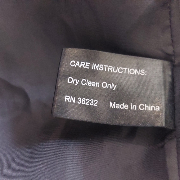 Giacca Gallery Black Wool Coat - Picture 12 of 15